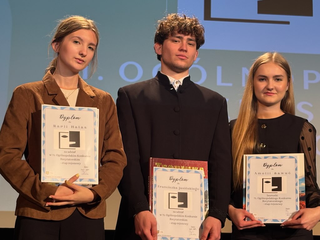 Maria Hałas, Franek Jasiński i Amelia Sawuć